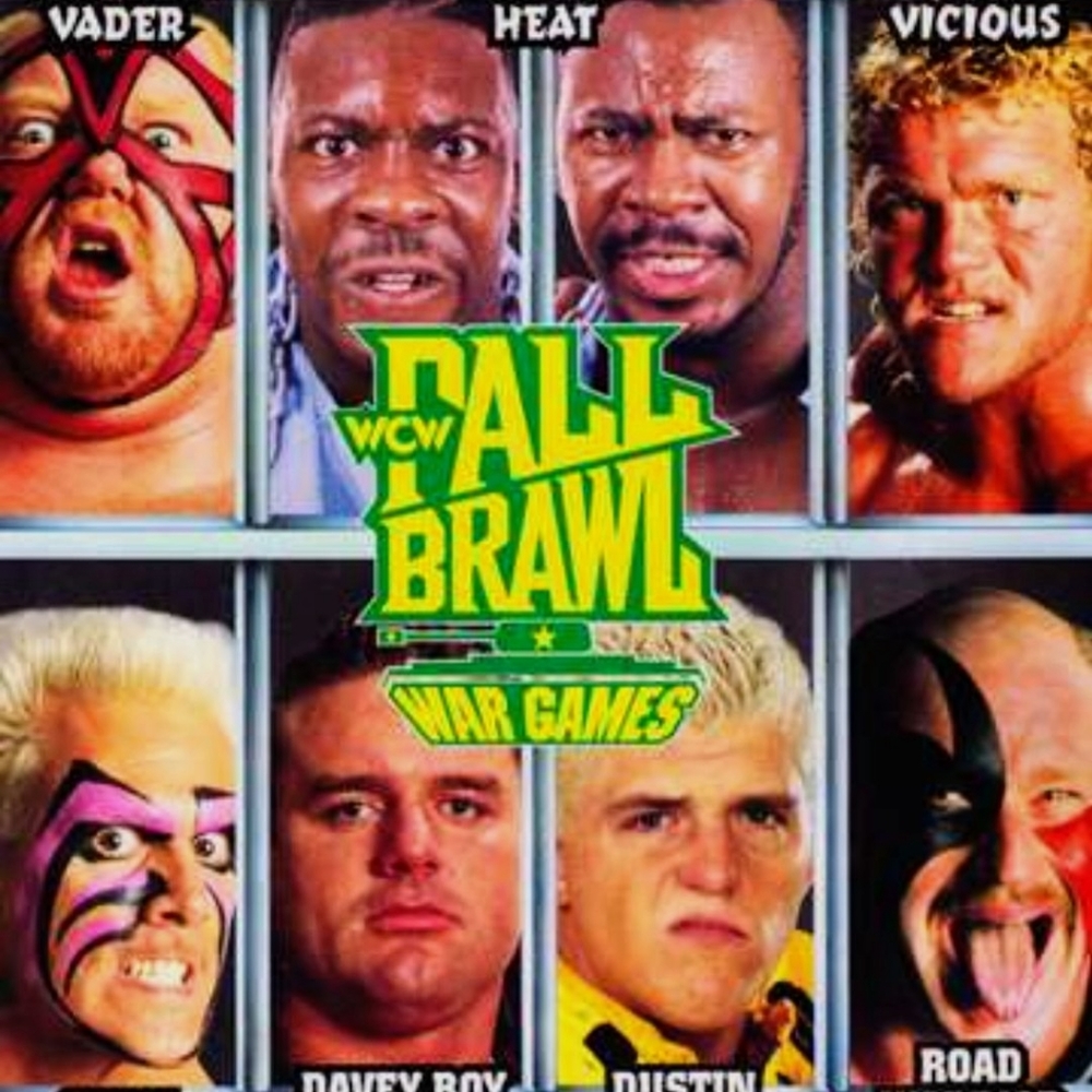 WCW WWE nWo FALL BRAWL War Games size Medium